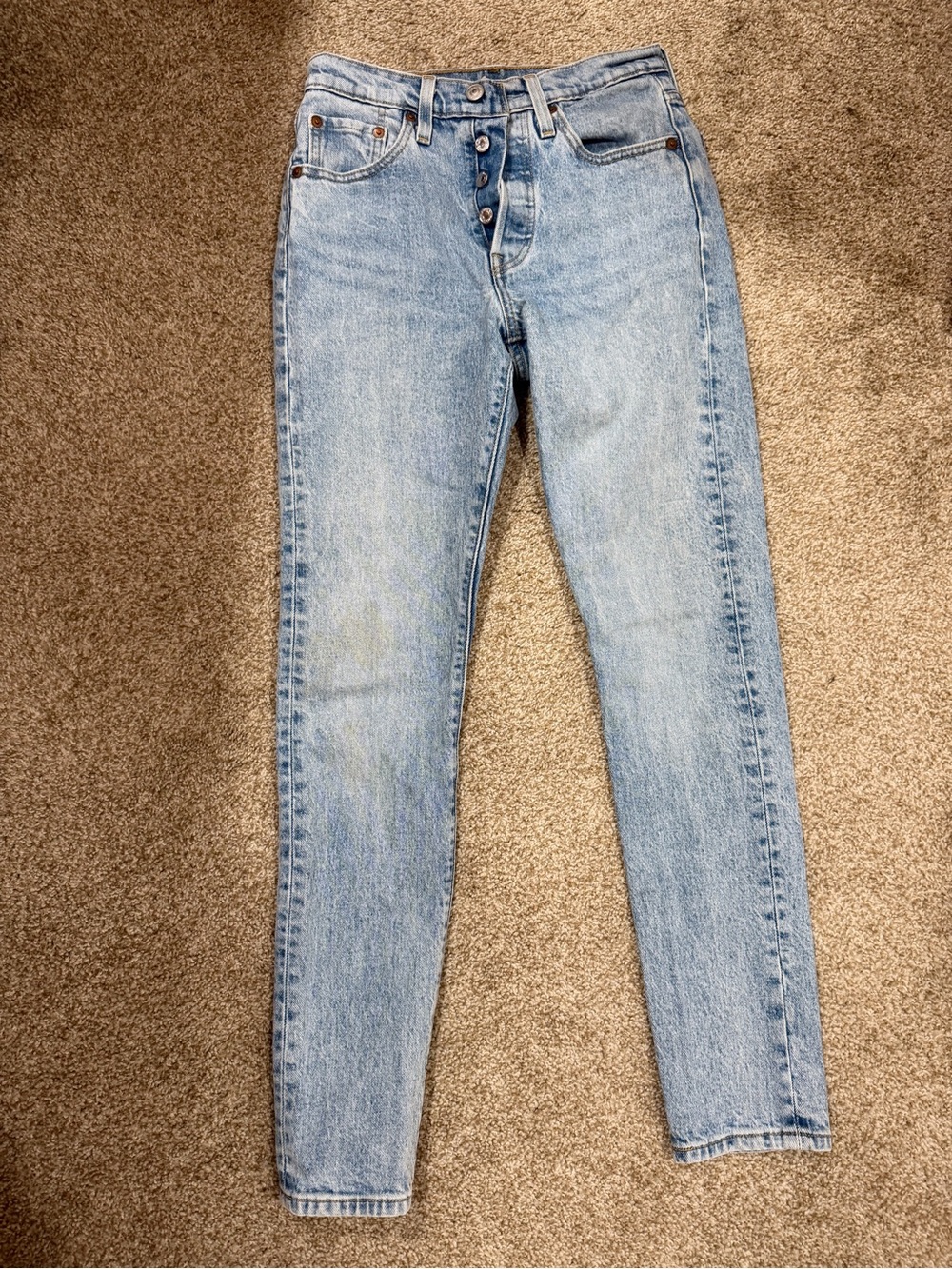 Levi’s 501 S Jeans size 24W 30L